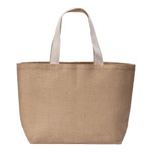 Tote bag en toile de jute personnalisé