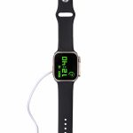 Montre connecté noir personnalisé