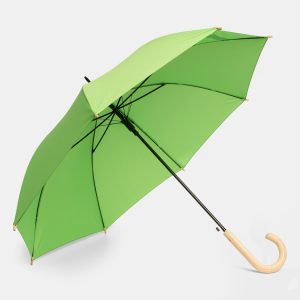 Parapluie vert personnalisé