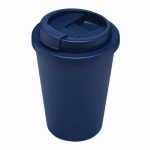 Mug isotherme bleu promotionnel