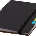 Bloc-notes de poche noir promotionnel