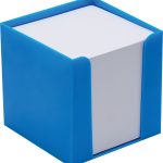 Boite memo bleu personnalisé