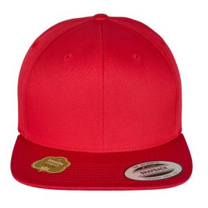 Casquette rouge personnalisé