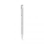 Stylo bille en aluminium gris personnalisé