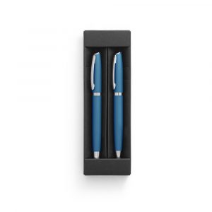 Set stylos bleu personnalisé