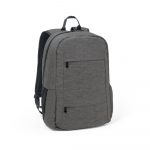 Sac à dos pour ordinateur gris personnalisé