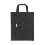 Sac pliable noir personnalisé