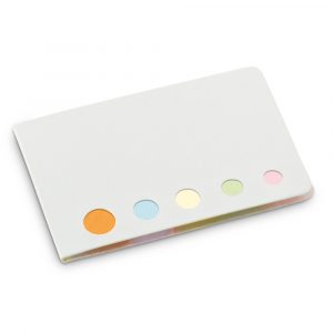 Bloc-notes de feuilles blanc personnalisé