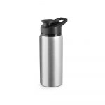 Bouteille de sport argenté personnalisé