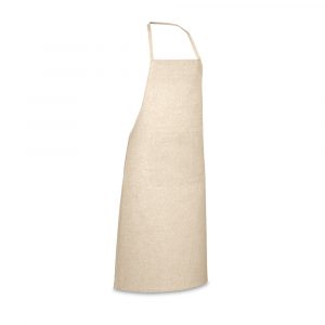 Tablier beige personnalisé