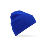 Bonnet bleu personnalisé