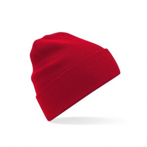 Bonnet rouge personnalisé