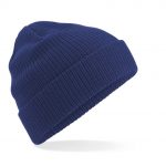 Bonnet bleu personnalisé