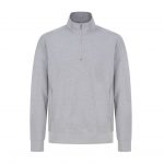 Sweat polaire gris personnalisé