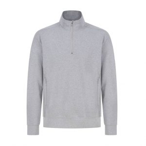 Sweat polaire gris personnalisé