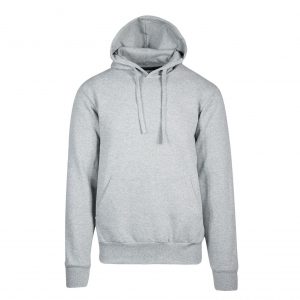 Sweat à capuche gris personnalisé