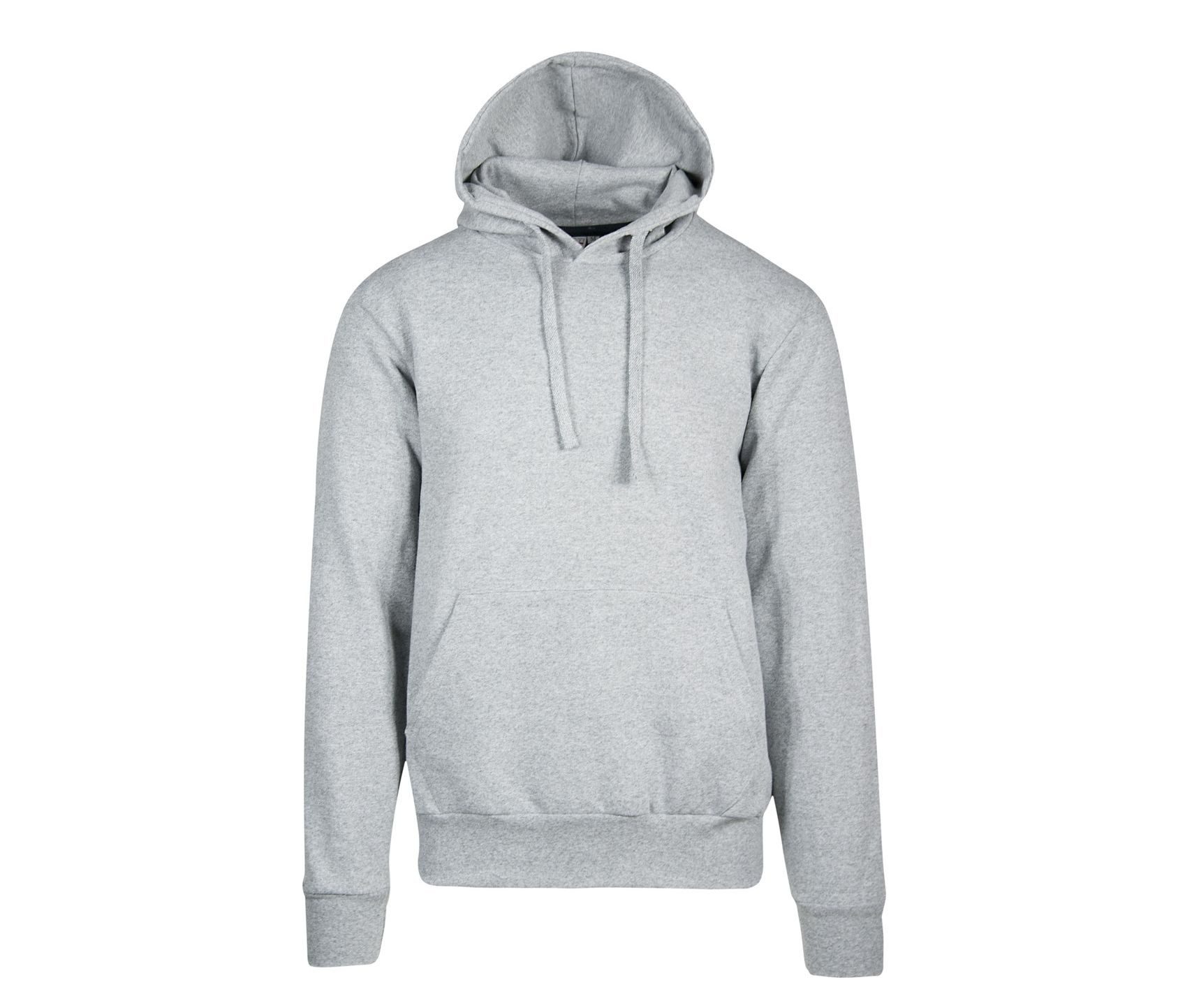 Sweat à capuche gris personnalisé
