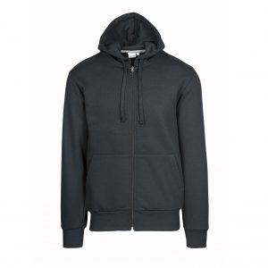 Veste zippée noir personnalisé