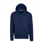 Veste zippée bleu personnalisé