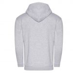 Veste zippée gris personnalisé