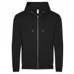 Veste zippée noir personnalisé