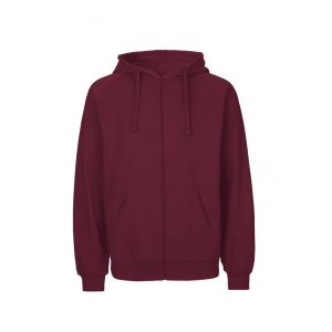 Veste zippée prune personnalisé