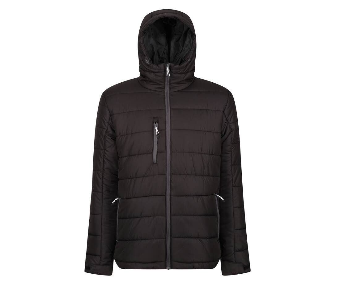 Doudoune noir et gris personnalisé