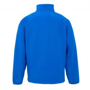 Veste Soft Shell bleu personnalisé