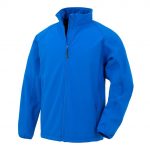 Veste Soft Shell bleu personnalisé