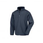 Veste Soft Shell bleu personnalisé