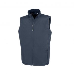 Veste sans manches bleu personnalisé
