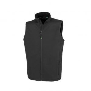 Veste sans manches noir personnalisé