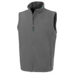 Veste sans manches gris personnalisé