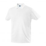 Polo coton blanc personnalisé