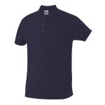 Polo coton bleu personnalisé