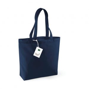 Tote bag bleu personnalisé