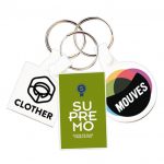 Porte-clés en PVC souple personnalisé