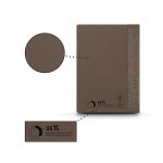 Carnet A5 marron personnalisé