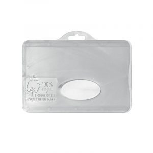Porte-badge en biocomposite personnalisé