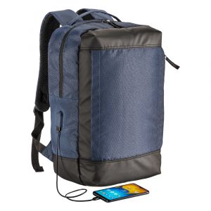 Sac à dos bleu personnalisé