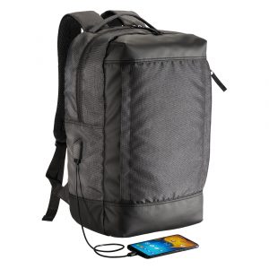 Sac à dos noir personnalisé
