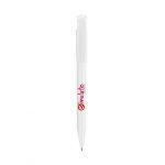 Stylo à bille blanc personnalisé