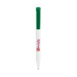 Stylo à bille vert personnalisé