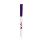 Stylo à bille violet personnalisé