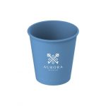 Gobelet réutilisable bleu personnalisé