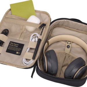 Sac d'accessoires noir personnalisé