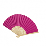 Eventail rose personnalisé