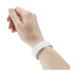 Bracelet tyvek blanc personnalisé