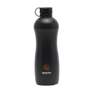 Bouteille d'eau noir personnalisé