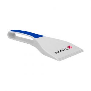 Gratte glace bleu et blanc personnalisé